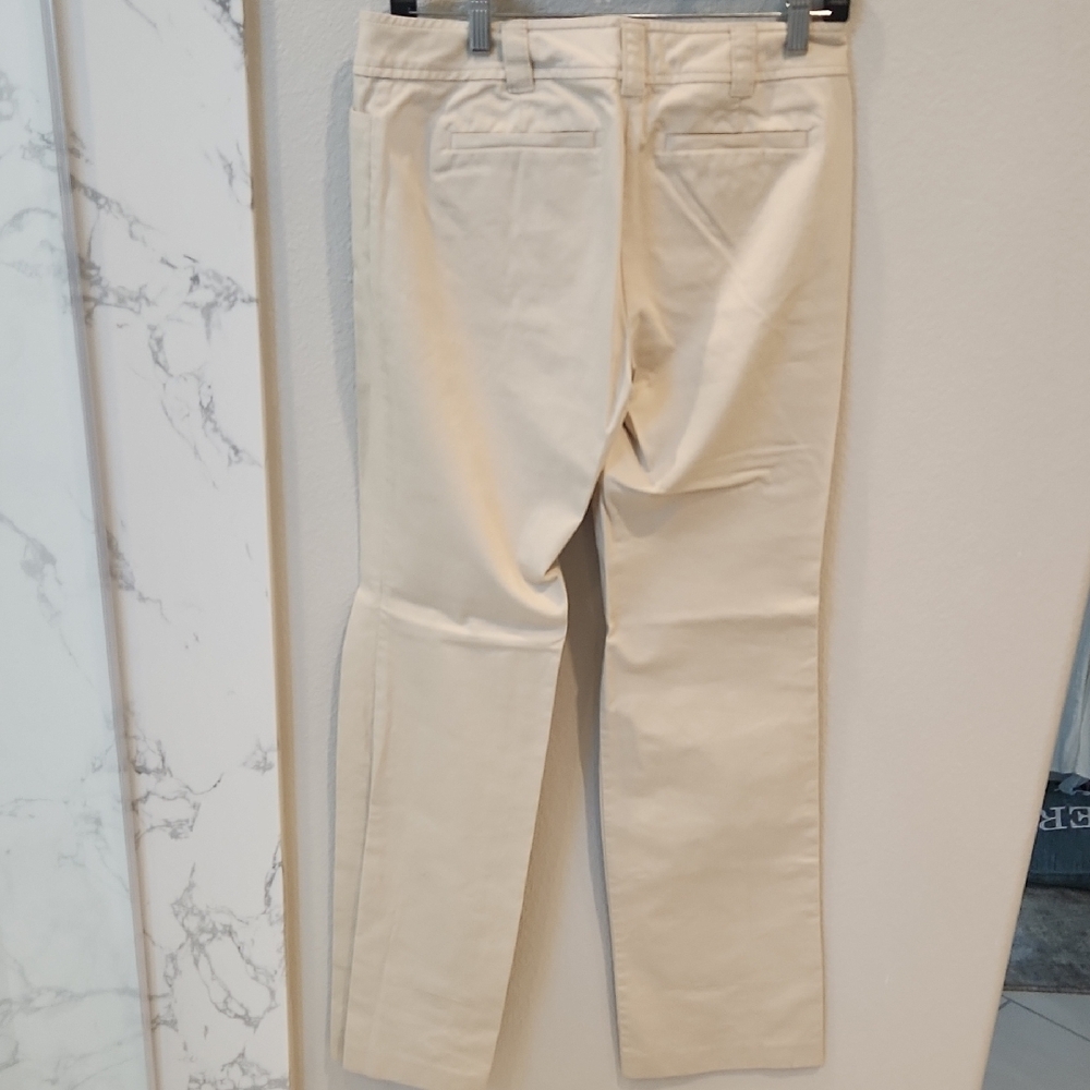 Chic Beige Women's Pant Suit, Size 0 Jacket/ Size 4 Pant - Picture 6 of 14